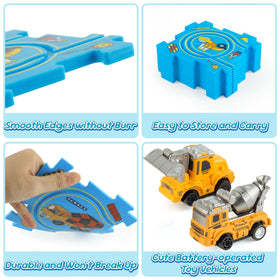 YOOYID polished edge pieces provide comfortable grip for little fingers