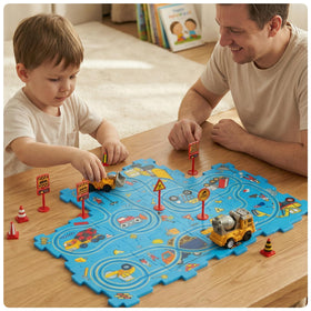 YOOYID puzzle pieces and road signs support early critical thinking