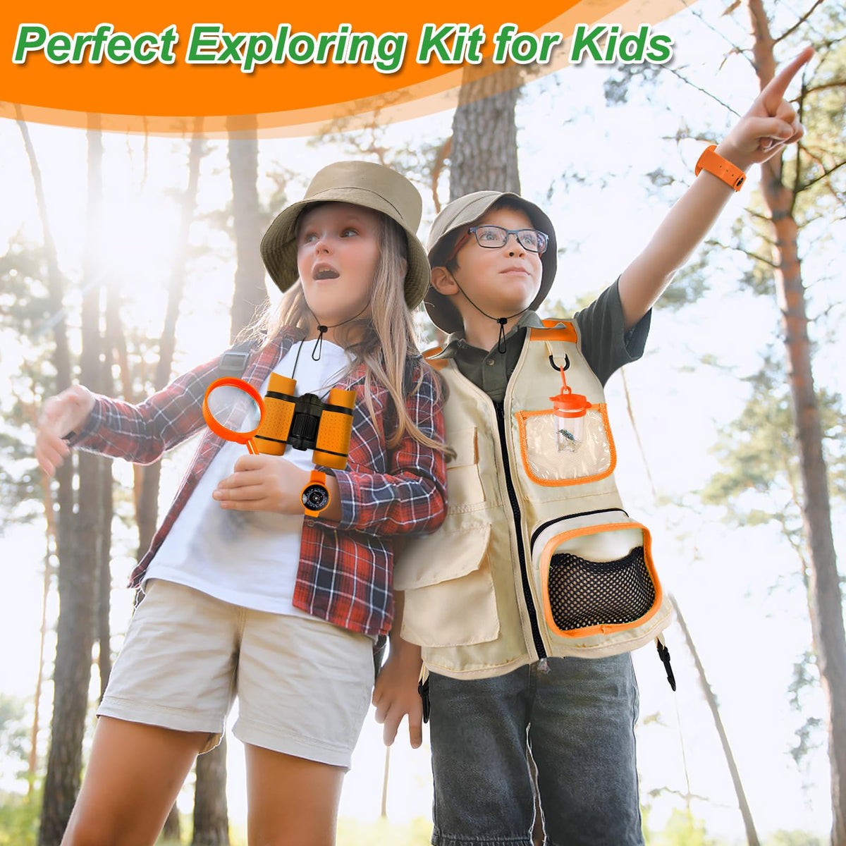 YOPINSAND Backpack keeps gear organized for easy, ready-to-go explorations.