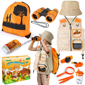YOPINSAND Kids Explorer Kit binoculars enable outdoor discovery and imaginative nature exploration.