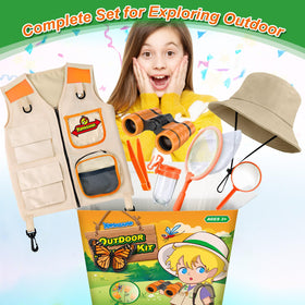 YOPINSAND Kids Explorer Kit binoculars enhance birdwatching at distance