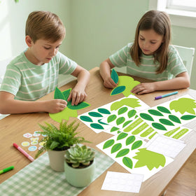 Yopyame large palm leaves with stems for eye-catching church displays