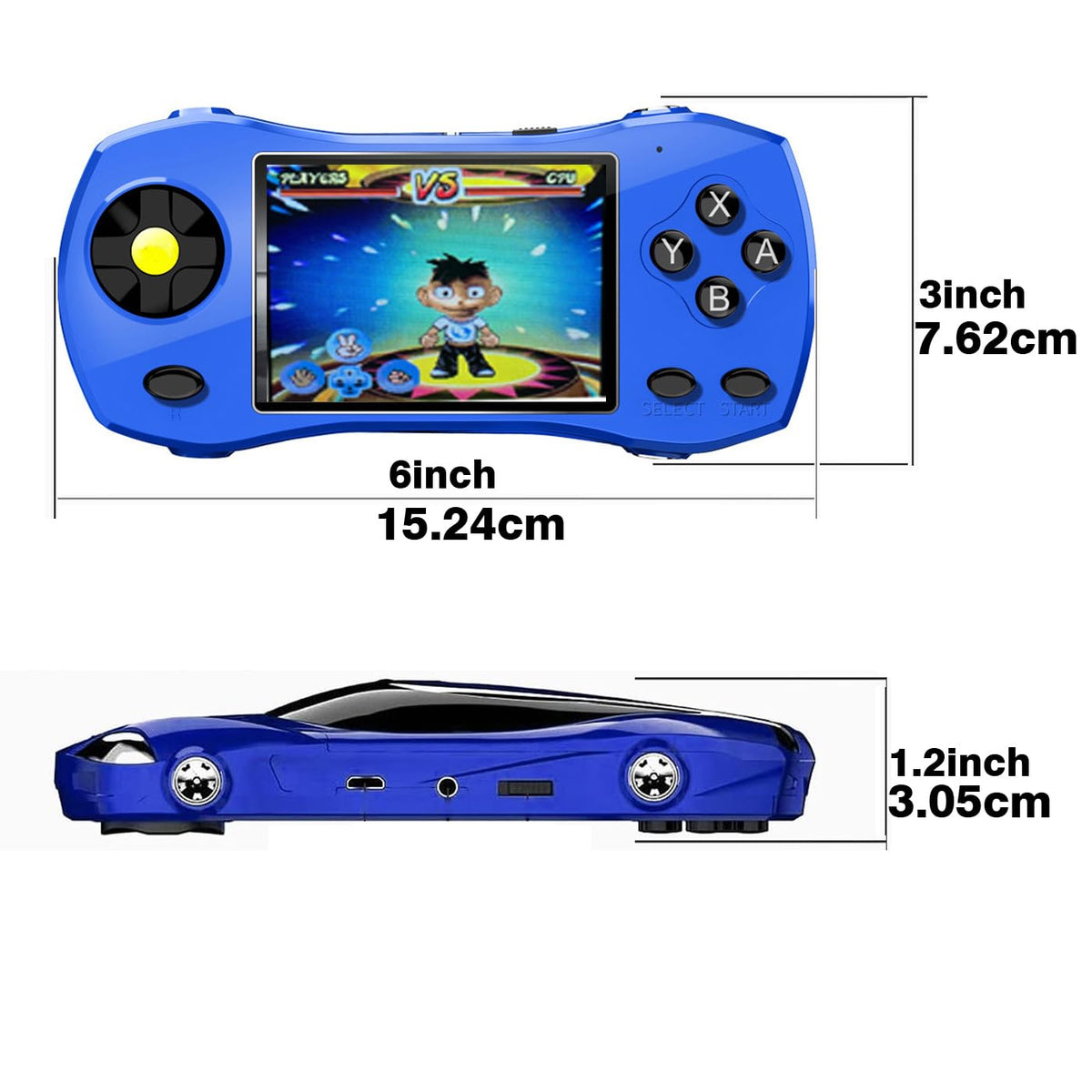 YOROSY crystal-clear speaker improves arcade-style sound during play.