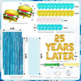 YORR 25-years-later letter balloons add dramatic milestone flair