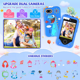 Yosfeng kids smart phone 32GB card stores music and stories