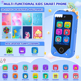 Yosfeng kids smart phone dual cameras capturing memories during play