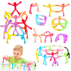 YOTNUS 24-piece travel magnetic toys aid quiet, screen-free play during travel.