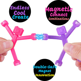 YOTNUS opaque magnetic robot figures durable for classroom prizes.