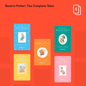 Beatrix Potter Little Pig Robinson card for cozy listening sessions