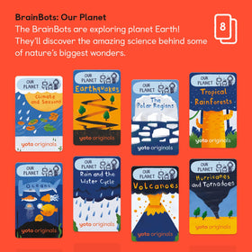 Yoto BrainBots Our Planet card collection for curious kids