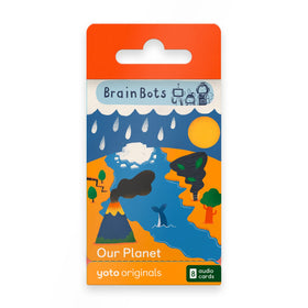 Yoto BrainBots Our Planet pack with eight screen-free audio cards