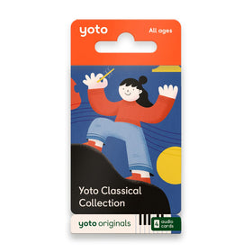 Yoto Classical Collection cover showing four music cards for screen-free listening.