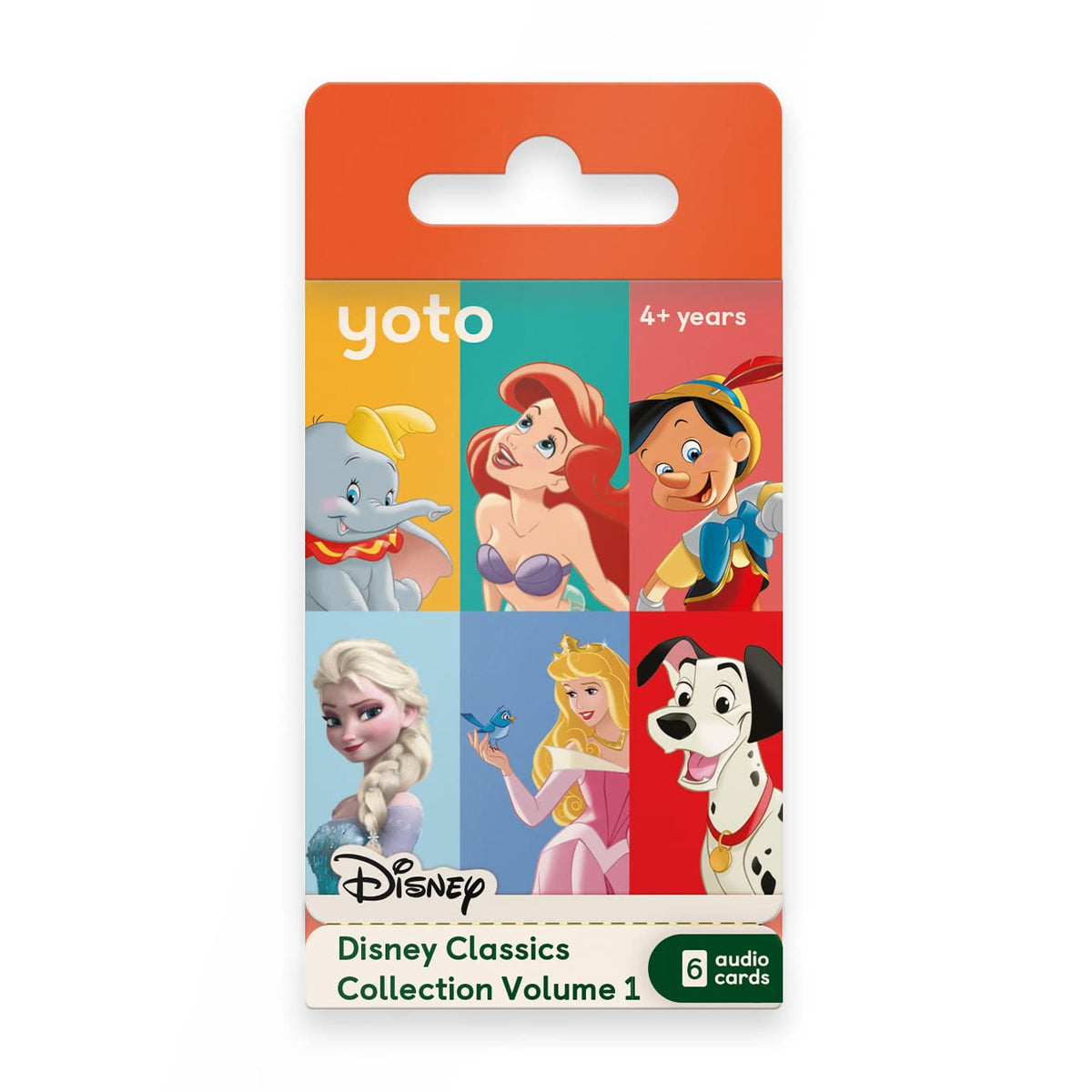 YOTO Disney Classics Vol. 1 cover image invites screen-free storytelling for kids.