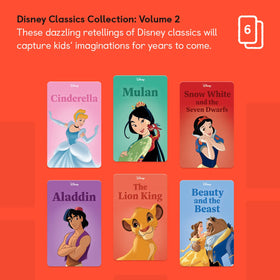 Card inserted into the Yoto Player ready to start a magical Disney tale
