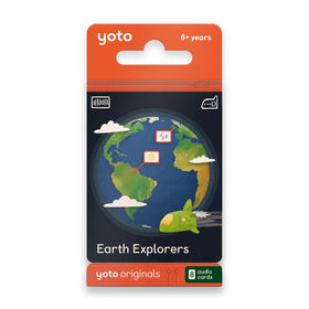 YOTO Earth Explorers Kat and Jamal card for engaging world adventures
