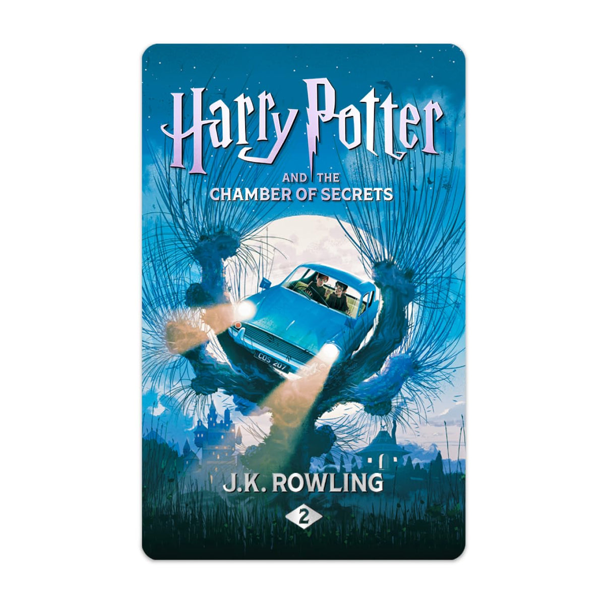 YOTO Harry Potter Chamber Secrets card front image showing the cover for screen-free listening