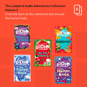 YOTO Ladybird Vol. 2 human body illustration card sparks curiosity during listening