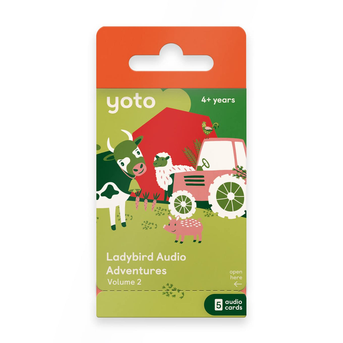 YOTO Ladybird Vol. 2 rainforest close-up card, ideal for immersive screen-free exploration