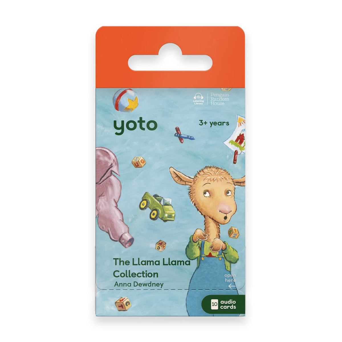 Yoto Llama Llama Collection card 1 for comforting bedtime listening.