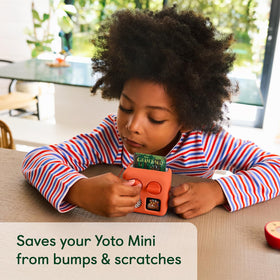 Yoto Mini Adventure Jacket Anti-Slip Silicone provides secure grip during play.