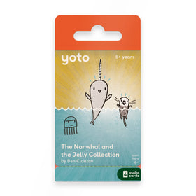 YOTO Narwhal and Jelly card pack front view for screen-free storytelling.