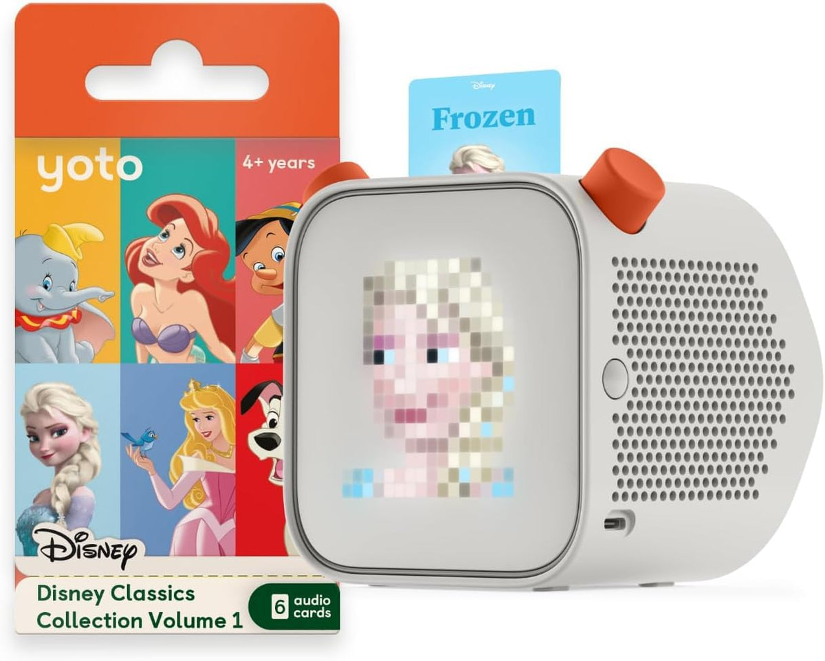 Yoto Player 3rd Gen Disney Classics Bundle provides screen-free stories for kids