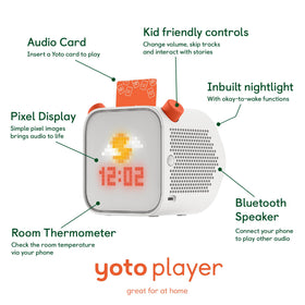 Yoto Player 3rd Gen pixel display brings stories to life