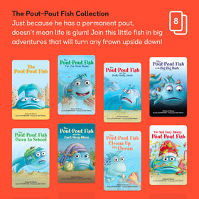 YOTO Pout-Pout Fish card pack on table ready for storytelling sessions