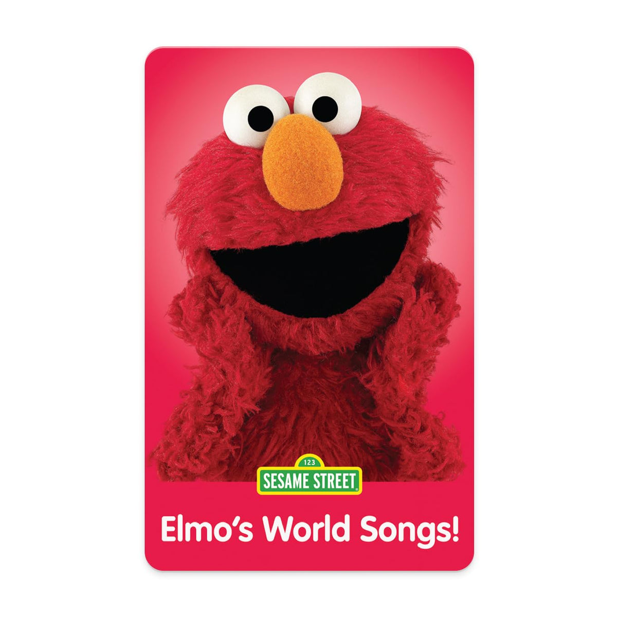 YOTO Sesame Elmo's World songs card ready for screen-free playtime