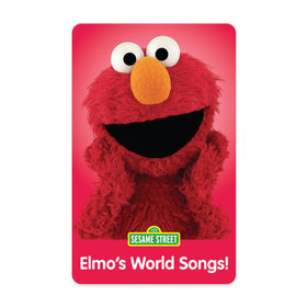 YOTO Sesame Elmo's World songs card ready for screen-free playtime
