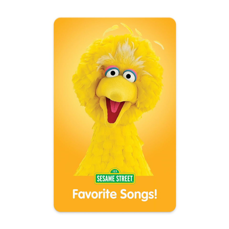 YOTO Sesame Street card cover for screen-free playtime