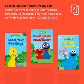 Yoto Sesame Street Healthy Happy You card 2 supports mindful moments on the go