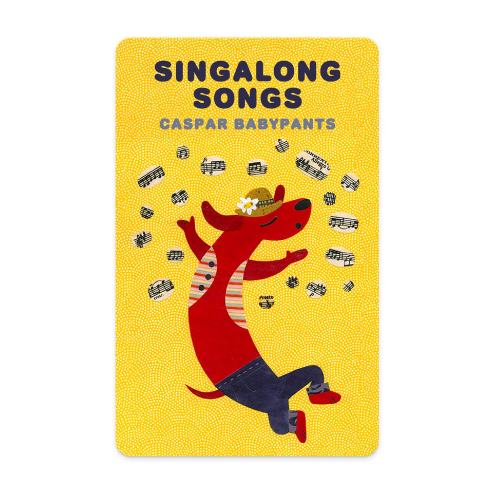 Yoto Singalong Songs card Caspar Babypants for engaging family singalongs