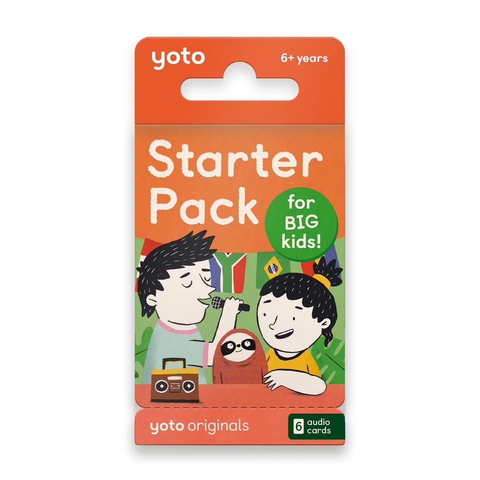 YOTO Starter Pack Big Kids audiobook card 1 featuring adventurous storytelling.