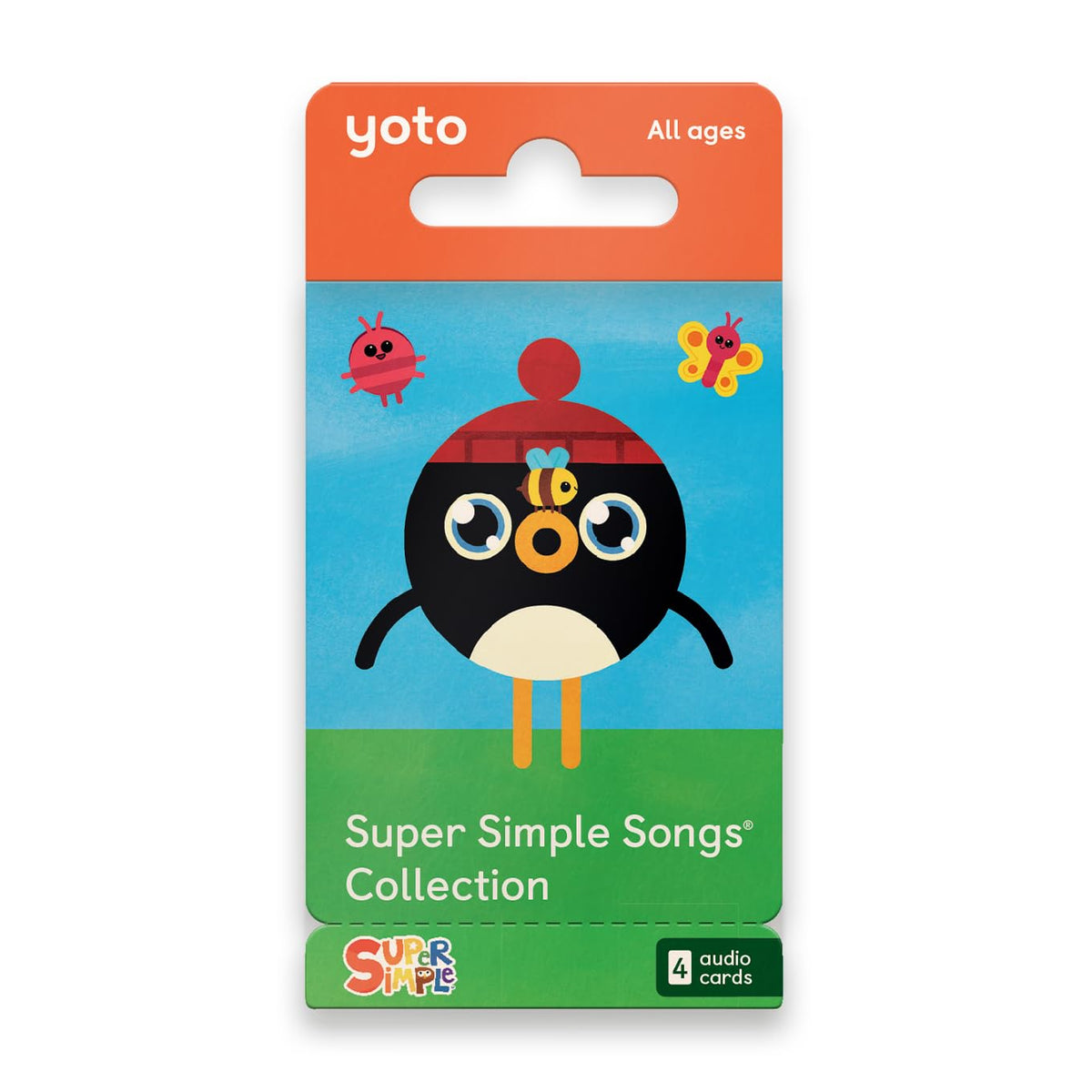 YOTO Super Simple Songs card pack for music and learning during playtime.
