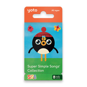 YOTO Super Simple Songs card pack for music and learning during playtime.
