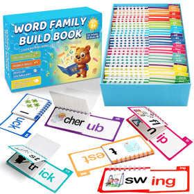 YOTOY 30 Read and Rhyme flip books cover engages early readers and sparks curiosity.