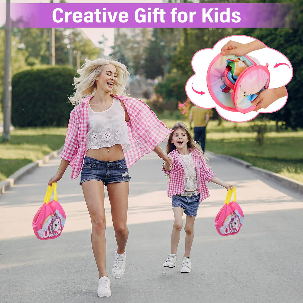 YOTOY educational setup supports motor skills while kids giggle and compete.