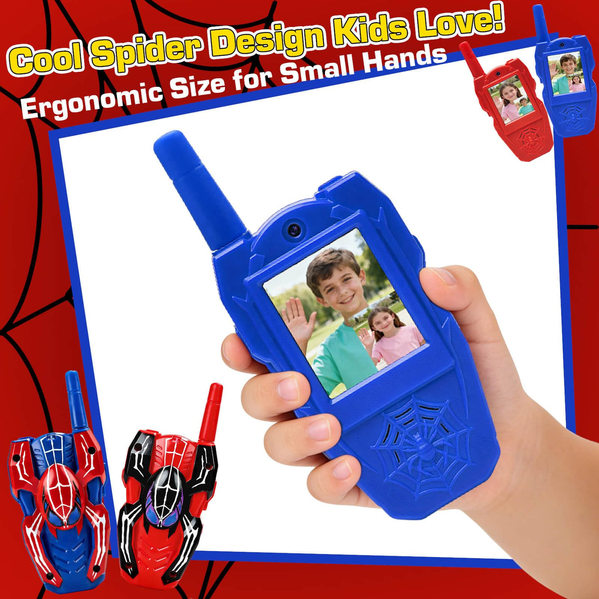 YOTOY Spider emoji and voice messages add playful interaction