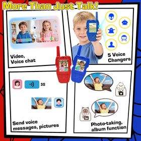 YOTOY Spider photos frame-options lets kids capture moments
