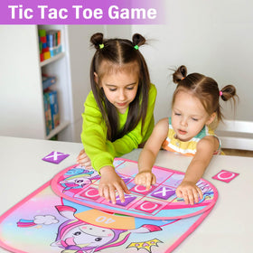 YOTOY tic-tac-toe play fosters strategic thinking during quick rounds.