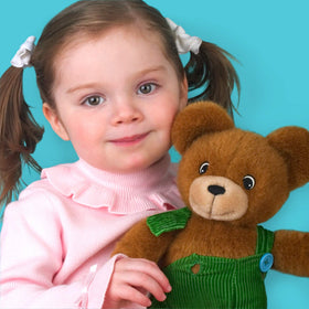 YOTTOY Corduroy Bear durable stitching for daily fun