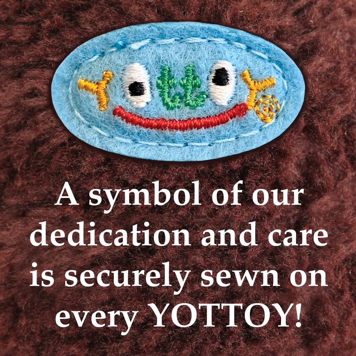 YOTTOY Grumpy Monkey plush ready for gifting and display