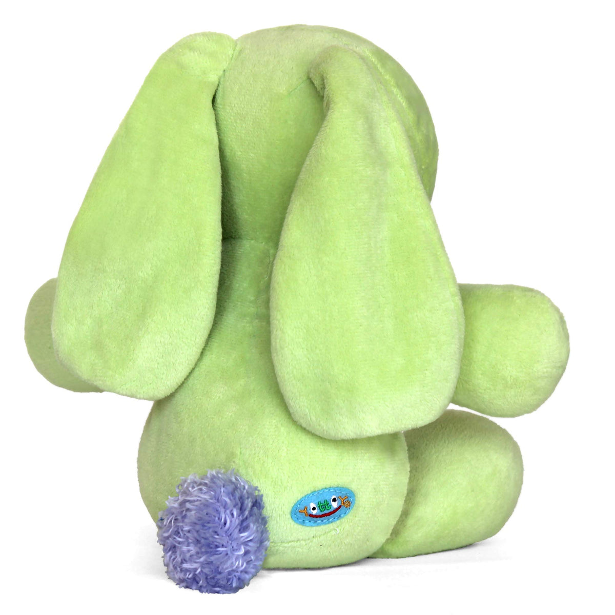 YOTTOY Knuffle Bunny with embroidered eyes offers a friendly, inviting look.