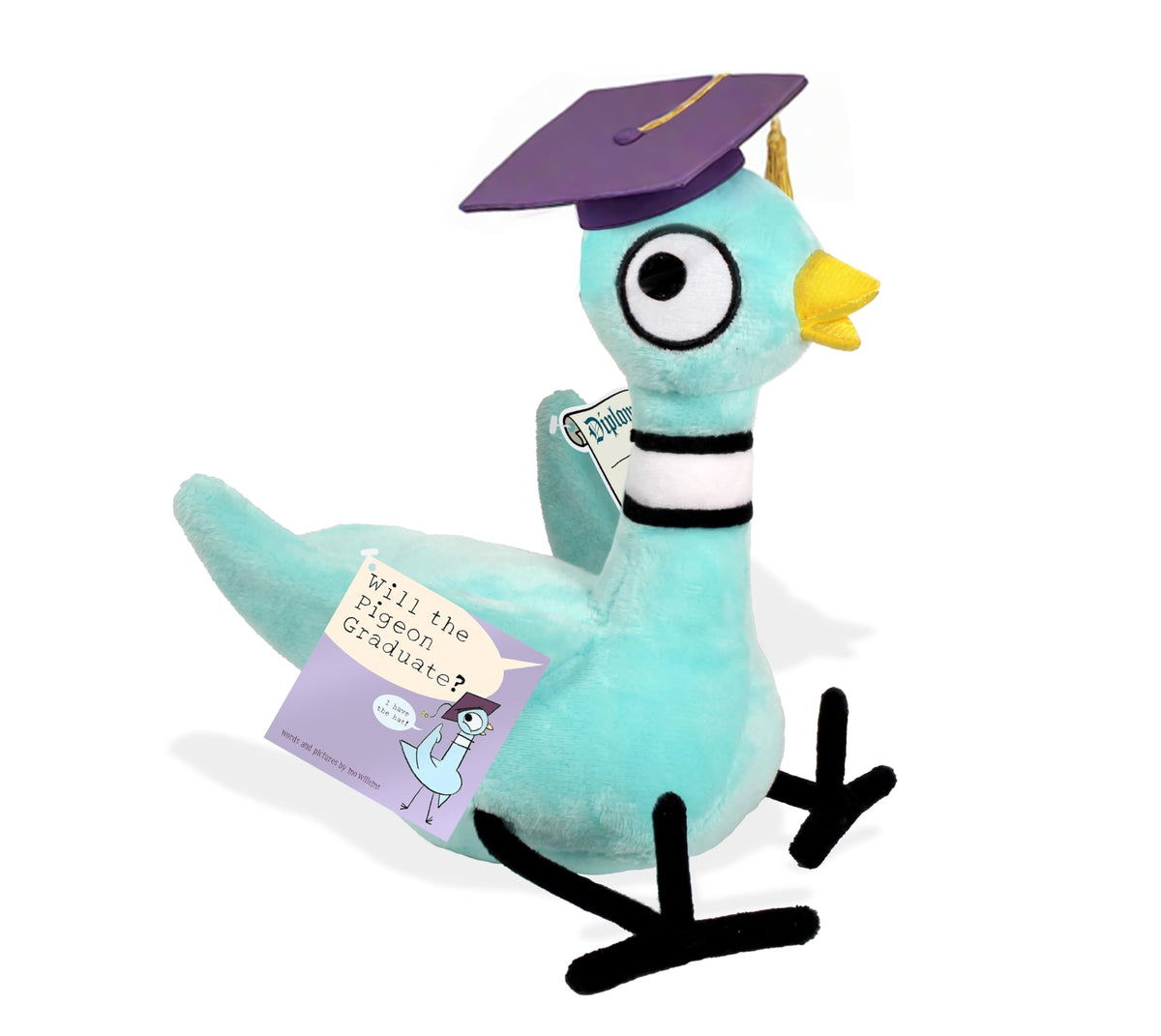 YOTTOY Pigeon graduation cap and tassel detail for celebration