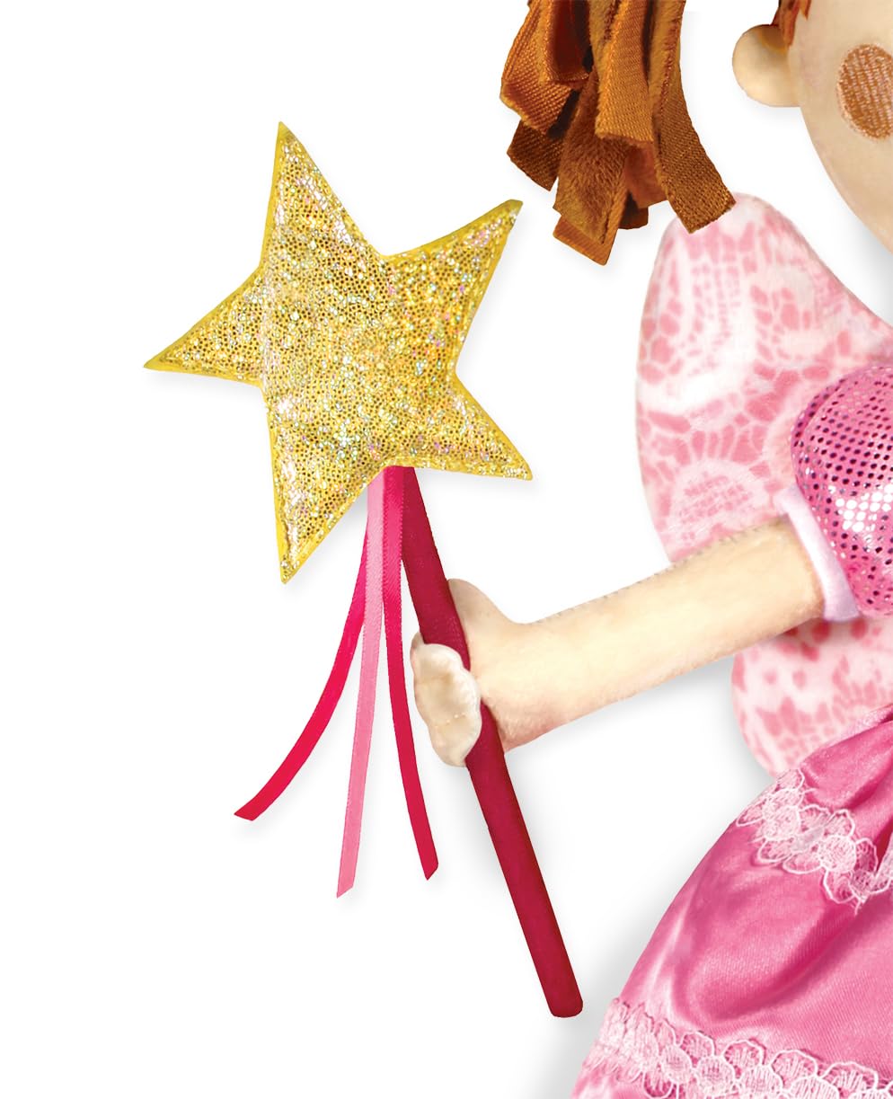 YOTTOY Pinkalicious wings and satin skirt with crinoline underlay