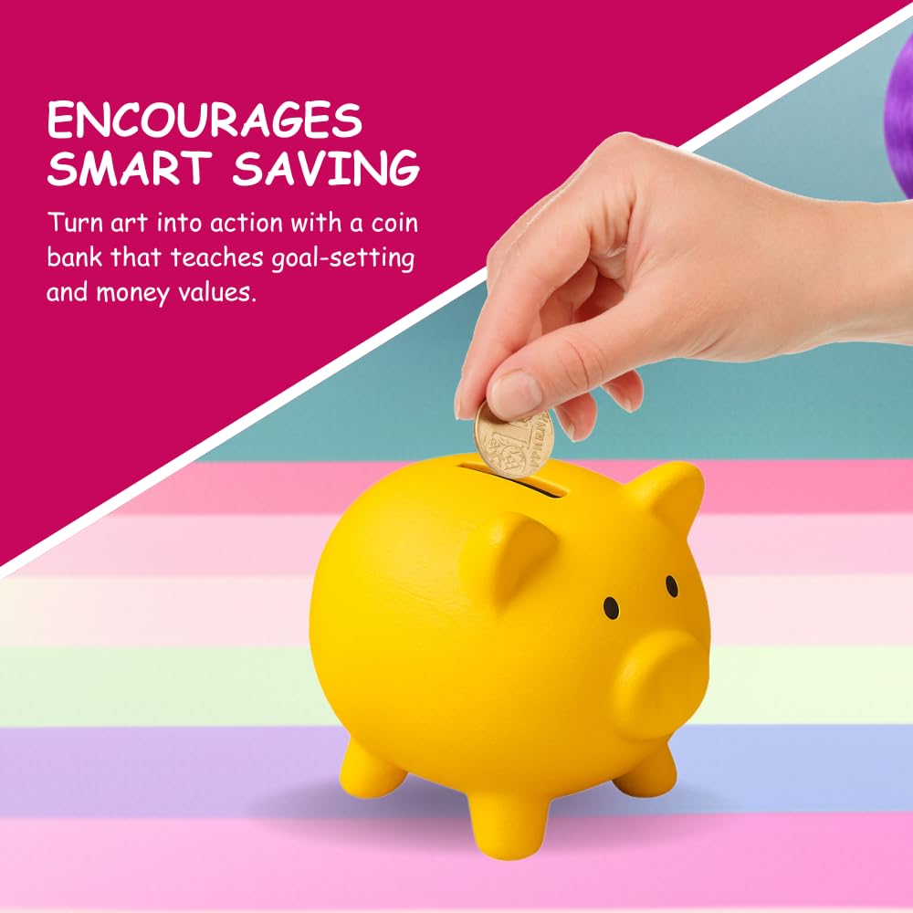 YOU DO IT piggy bank kit sparkly gems for glitter accents