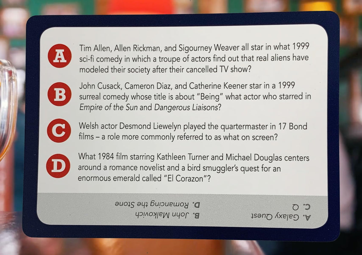 You Gotta Know Movies questions cover actors and directors for deeper chat.