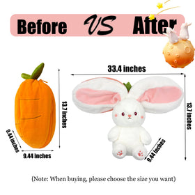 YOUBLEK Easter gift bunny plush brightens Easter baskets.