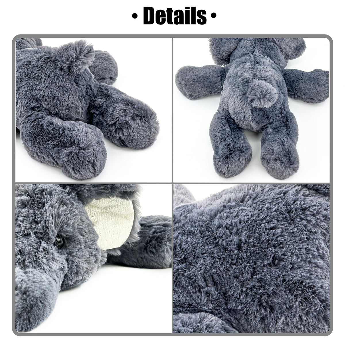 YOUBLEK gift-worthy elephant plush for plush lovers.